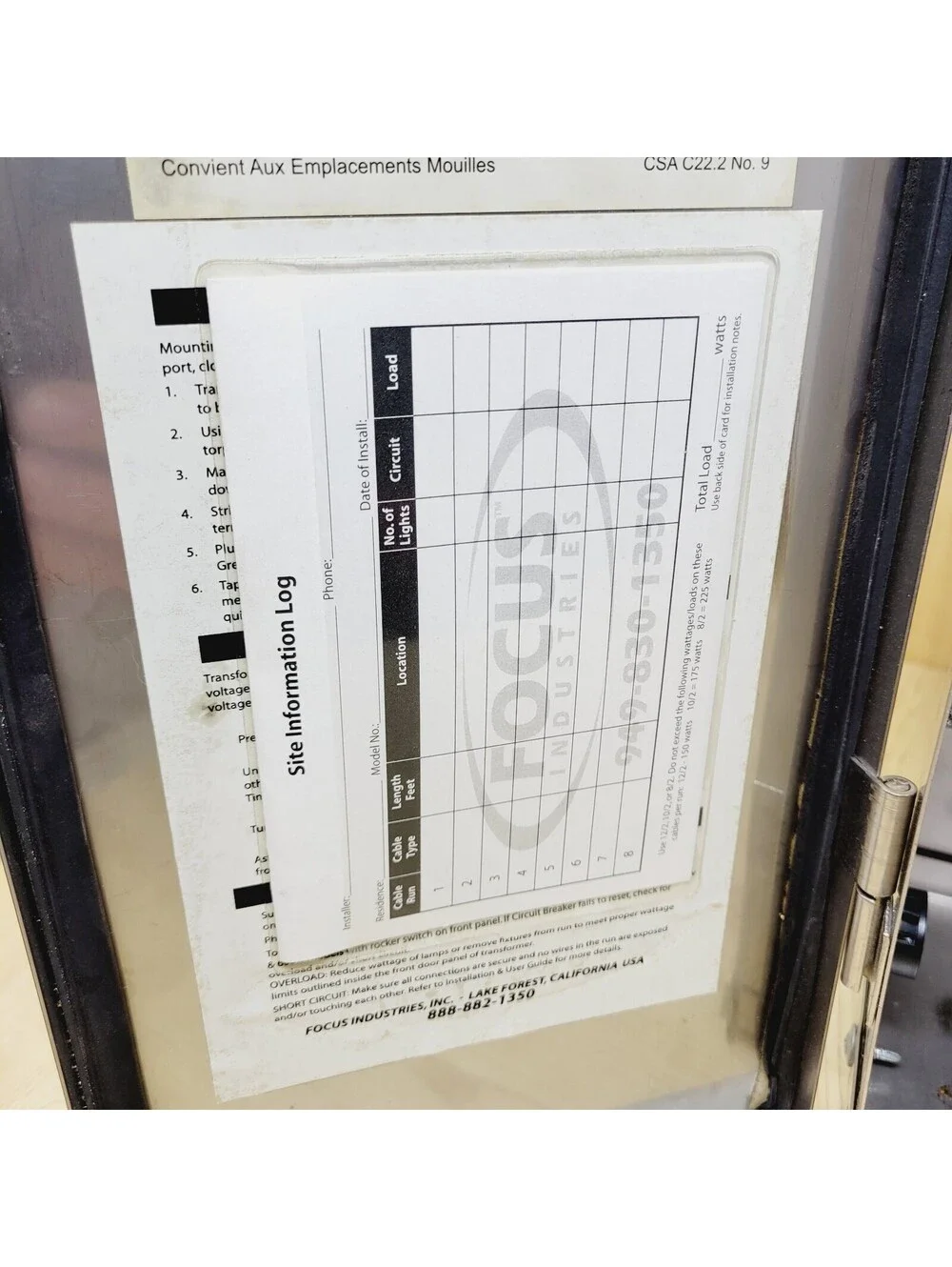 RXT-300-MV Focus Industries Landscape Lighting Transformer 300 Watt